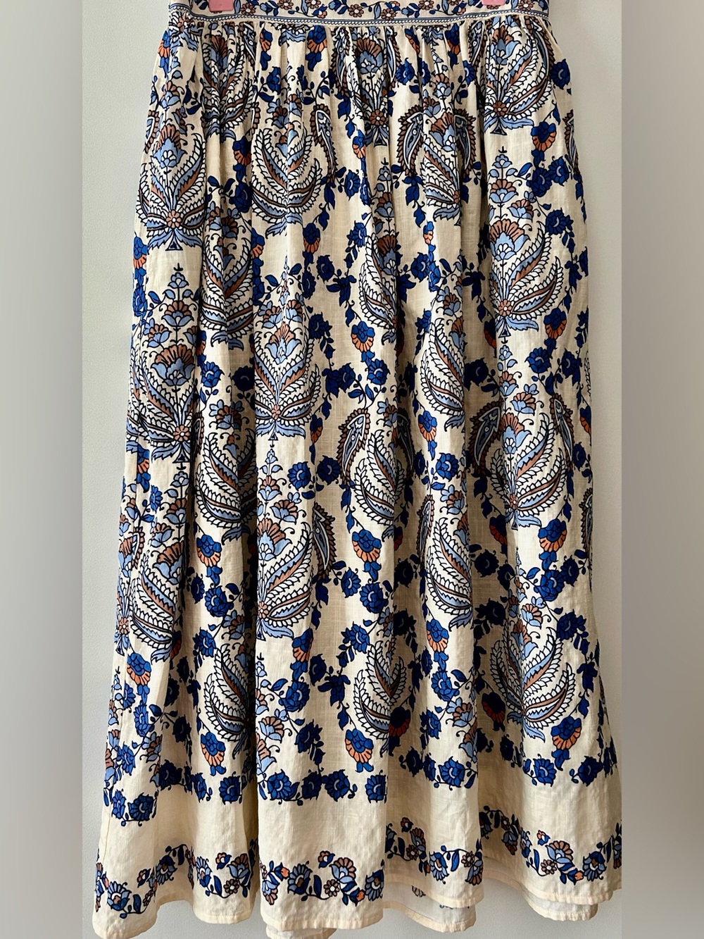 NWT - Max Studio Floral Paisley Boho Maxi Skirt